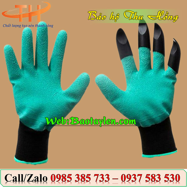 Găng tay có móng làm vườn thông minh