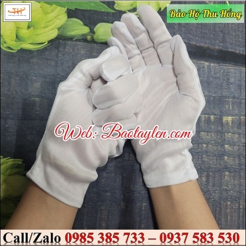 Bao tay thun trắng T8. Bao tay thun trắng T8.