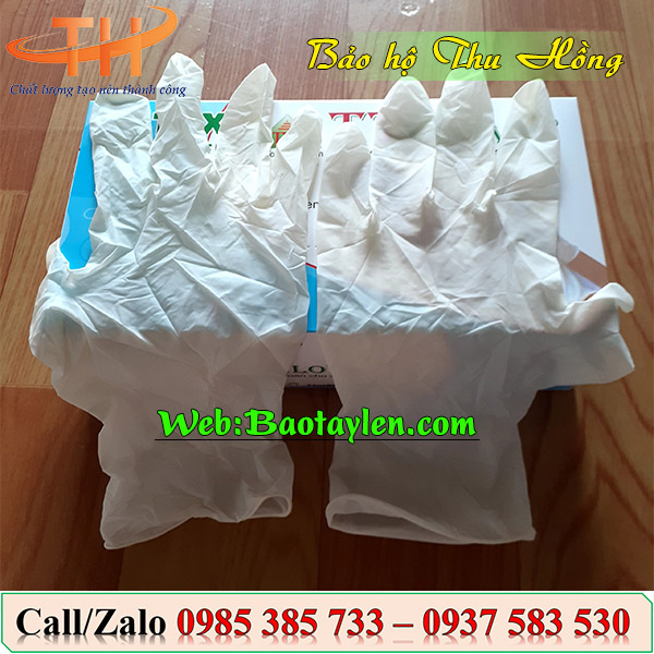 Găng tay latex có bột
