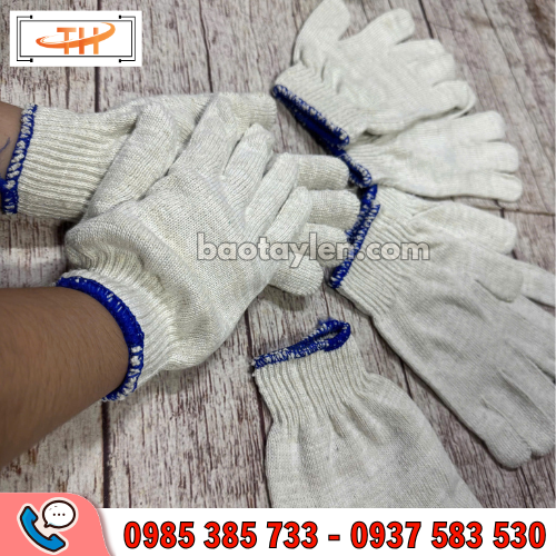 Găng tay len màu kem 60g êm tay khi đeo Găng tay len màu kem 60g êm tay khi đeo