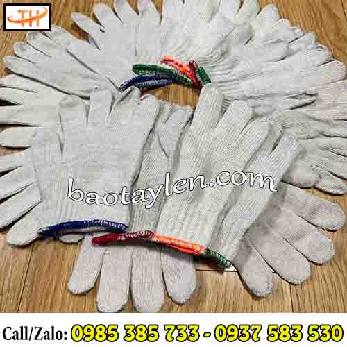 Găng tay len bảo hộ lao động Găng tay len bảo hộ lao động