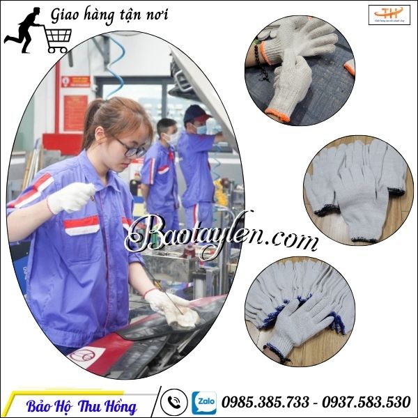 Găng tay len cotton bảo hộ giá tốt, chất lượng đảm bảo. Găng tay len cotton bảo hộ giá tốt, chất lượng đảm bảo.