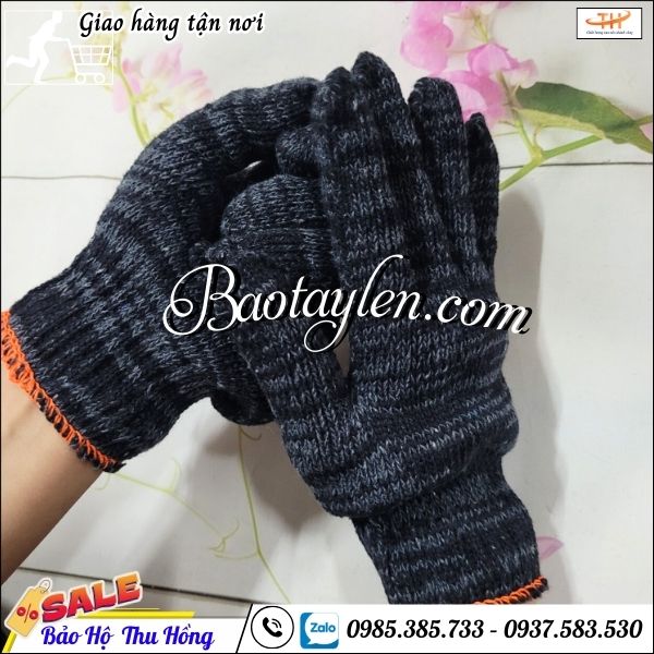 Găng tay len xám đen bảo hộ chất lượng giá rẻ. Găng tay len xám đen bảo hộ chất lượng giá rẻ.