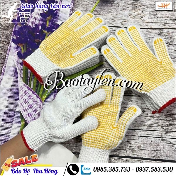 Bao tay bảo hộ sợi bền - găng tay công nghiệp. Bao tay bảo hộ sợi bền - găng tay công nghiệp.
