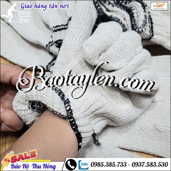 Găng tay lao động ôm sát, thấm hút mồ hôi tốt. Găng tay lao động ôm sát, thấm hút mồ hôi tốt.