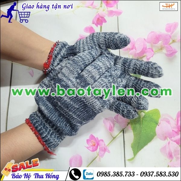 Găng tay len bảo hộ loại 40gr Găng tay len bảo hộ loại 40gr