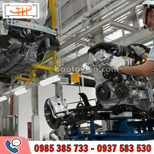 Găng tay len trắng được dùng phổ biến trong lao động Găng tay len trắng được dùng phổ biến trong lao động