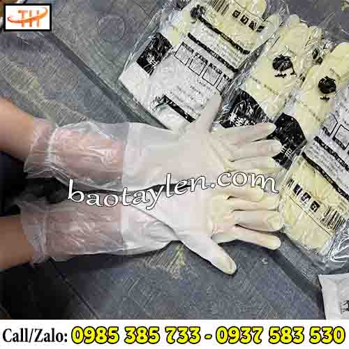 Găng tay cao su loại dài con hươu Găng tay cao su loại dài con hươu
