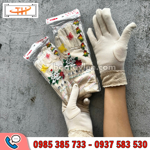 Găng tay vải mềm chống nắng Găng tay vải mềm chống nắng