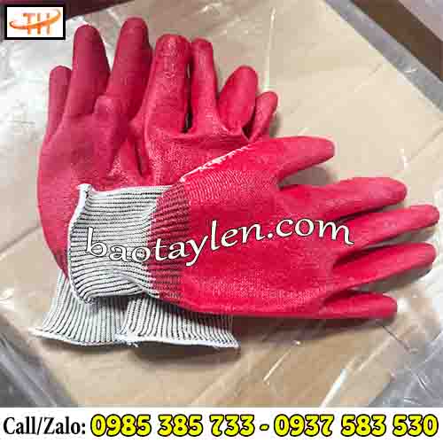 Bao tay nhúng nhựa đỏ 40g chất lượng sẵn tại Thu Hồng  Bao tay nhúng nhựa đỏ 40g chất lượng sẵn tại Thu Hồng