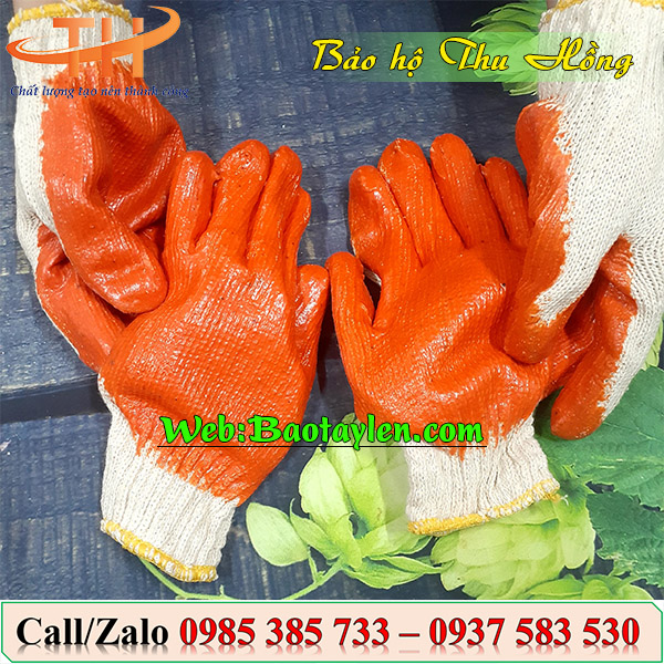 >Bao tay len nhúng nhựa chất lượng< >Bao tay len nhúng nhựa chất lượng<