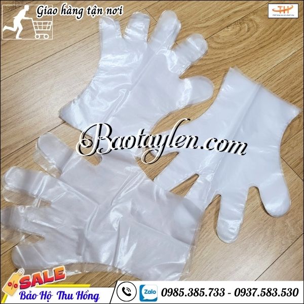 Găng tay nilon giá rẻ dùng một lần. Găng tay nilon giá rẻ dùng một lần.