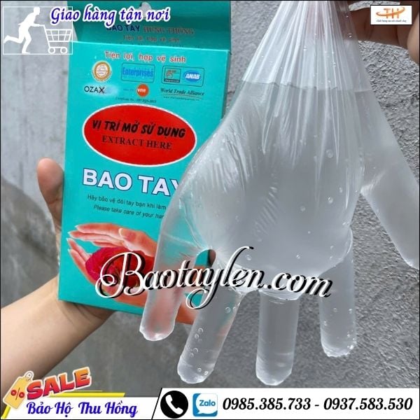 Bao tay thực phẩm giá rẻ. Bao tay thực phẩm giá rẻ.