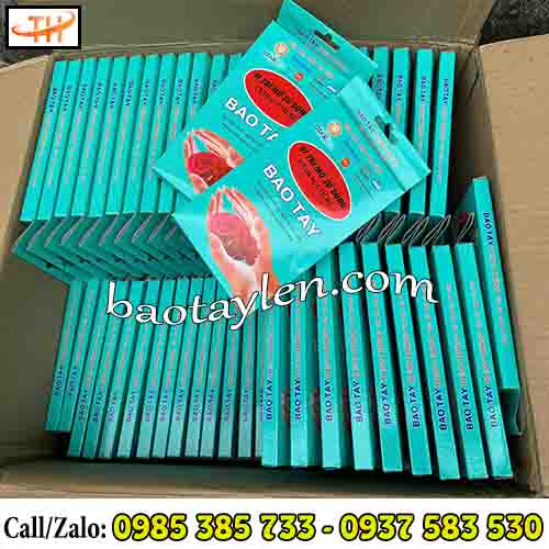 Bao tay nilon đóng hộp sẵn số lượng sỉ tại Thu Hồng Bao tay nilon đóng hộp sẵn số lượng sỉ tại Thu Hồng