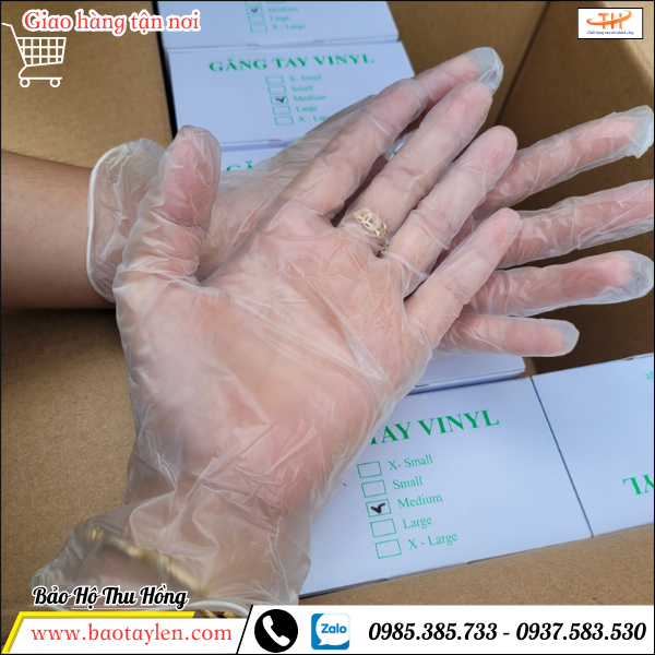 Găng tay cao su công nghiệp trong suốt tạo cảm giác thoải mái khi đeo  Găng tay cao su công nghiệp trong suốt tạo cảm giác thoải mái khi đeo