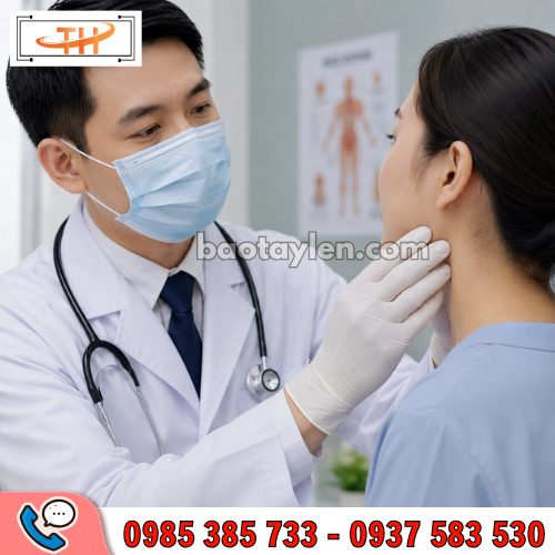 Găng tay Nitrile SSGlove được dùng phổ biến trong khám chữa bệnh Găng tay Nitrile SSGlove được dùng phổ biến trong khám chữa bệnh
