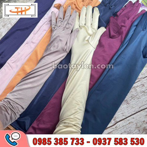 Găng tay nữ chống nắng liền bàn với khả năng che phủ hiệu quả Găng tay nữ chống nắng liền bàn với khả năng che phủ hiệu quả