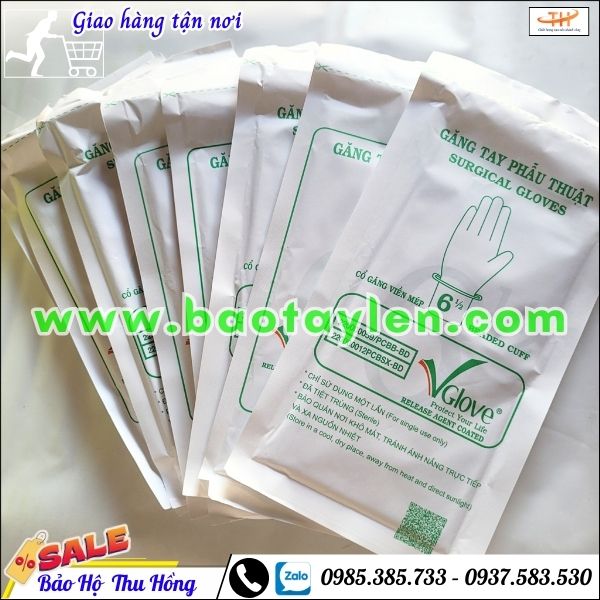 Găng tay y tế tiệt trùng đóng gói an toàn, tiện lợi Găng tay y tế tiệt trùng đóng gói an toàn, tiện lợi