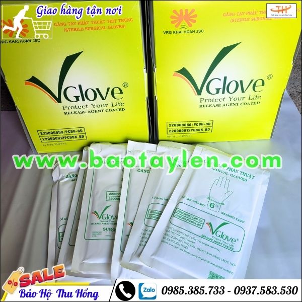 Găng tay y tế tiệt trùng nguồn sỉ sẵn số lượng Găng tay y tế tiệt trùng nguồn sỉ sẵn số lượng