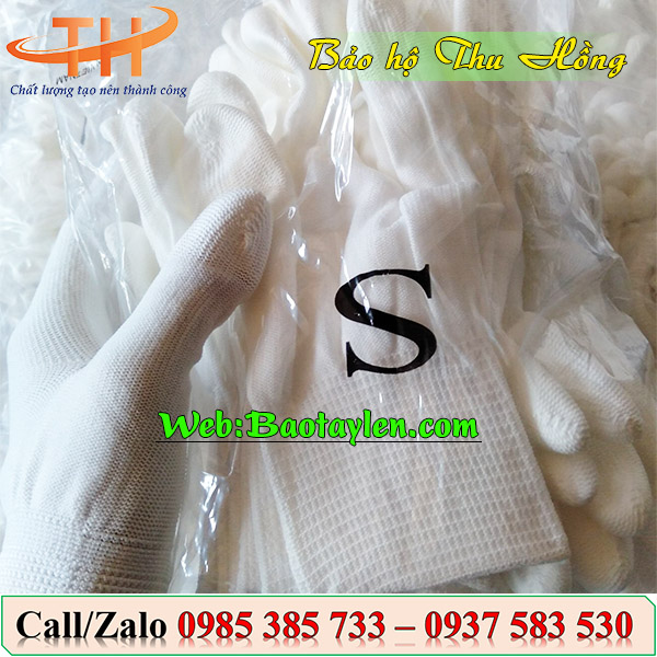 “Thu Hồng bán găng tay phủ PU chống tĩnh điện giá rẻ”