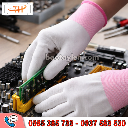 găng tay pu đầu ngón chống trượt size s găng tay pu đầu ngón chống trượt size s