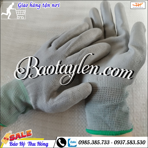 Găng tay phòng sạch, găng tay chống tĩnh điện phủ PU. Găng tay phòng sạch, găng tay chống tĩnh điện phủ PU.