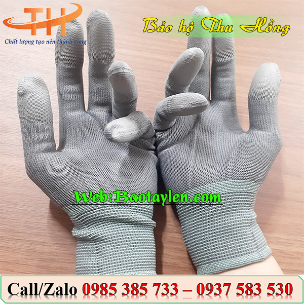 Ưu điểm của găng tay phủ PU đầu ngón
