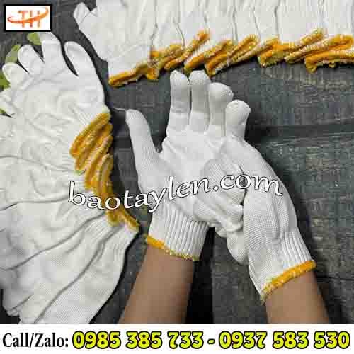 Găng tay sợi poly trắng Găng tay sợi poly trắng
