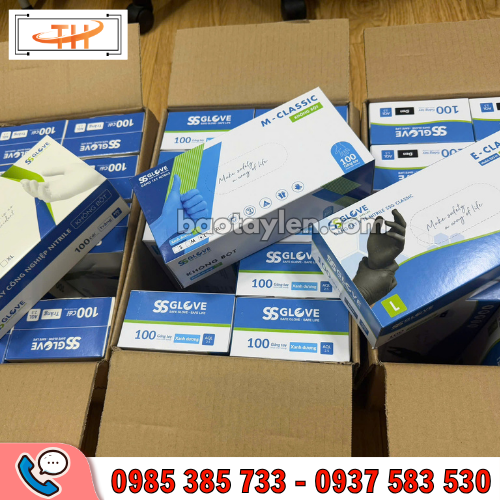 Găng tay Nitrile SSGlove đa dạng đủ màu Găng tay Nitrile SSGlove đa dạng đủ màu