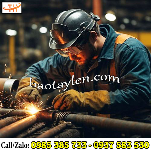 Găng tay da hàn bảo hộ lao động hiệu quả khi làm việc Găng tay da hàn bảo hộ lao động hiệu quả khi làm việc