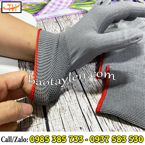 Bao tay thun mỏng màu xám có độ co giãn cực tốt Bao tay thun mỏng màu xám có độ co giãn cực tốt