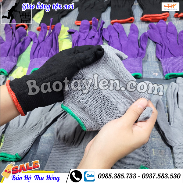 Bao tay lao động vải mỏng thun co dãn giá rẻ tại xưởng Bình Chánh. Bao tay lao động vải mỏng thun co dãn giá rẻ tại xưởng Bình Chánh.