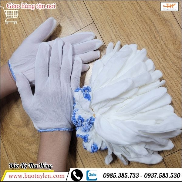 Bao tay vải T5 bo sẵn số lượng sỉ  Bao tay vải T5 bo sẵn số lượng sỉ