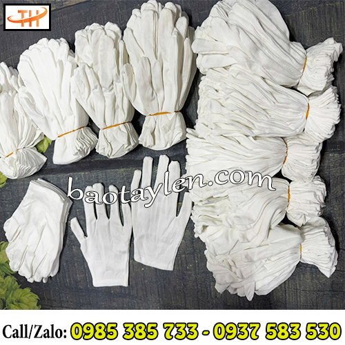 Găng tay XL+4 trắng chất lượng sẵn kho Găng tay XL+4 trắng chất lượng sẵn kho