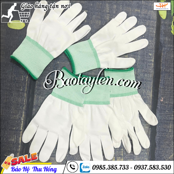 Găng tay thun mỏng trắng bền, chất lượng. Găng tay thun mỏng trắng bền, chất lượng.