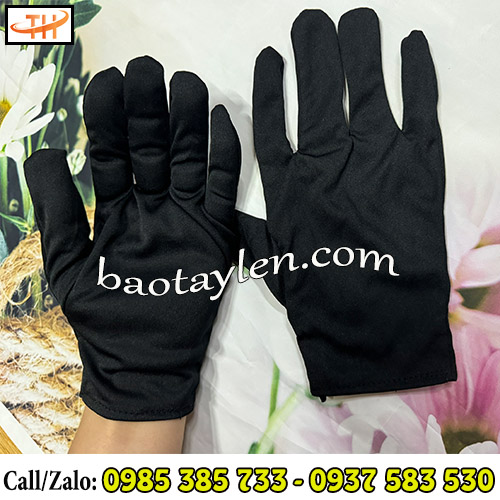 Găng tay được dệt từ vải cotton mềm mịn Găng tay được dệt từ vải cotton mềm mịn