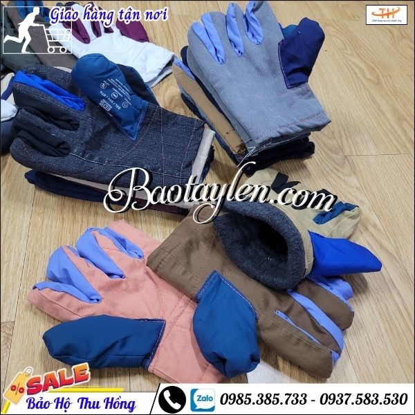 Găng tay bảo hộ vải kaki. Găng tay bảo hộ vải kaki.