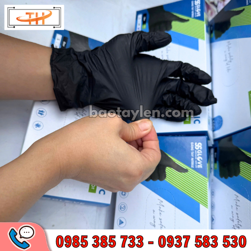 Găng tay Nitrile SSGlove hàng chuẩn khó rách Găng tay Nitrile SSGlove hàng chuẩn khó rách
