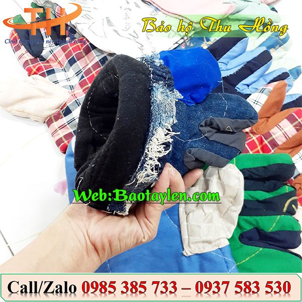 Găng tay chịu nhiệt vải mập 2 lớp