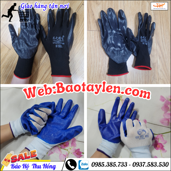 Bao tay bảo hộ phủ sơn xanh, sơn đen giá rẻ. Bao tay bảo hộ phủ sơn xanh, sơn đen giá rẻ.