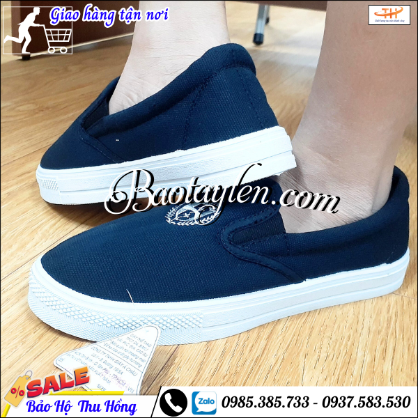 Giày lười asia không dây màu xanh. Giày lười asia không dây màu xanh.