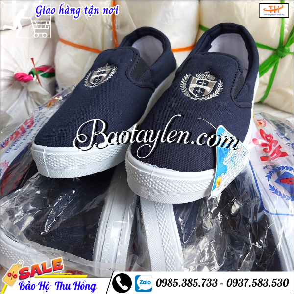 Giày bảo hộ vải asia không dây giá tốt. Giày bảo hộ vải asia không dây giá tốt.