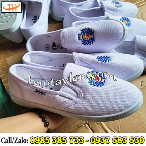 Giày lười Asia trắng Giày lười Asia trắng