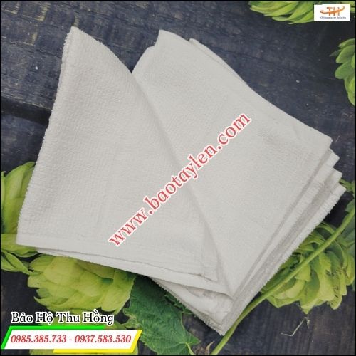 Khăn lau vuông trắng. Khăn lau vuông trắng.