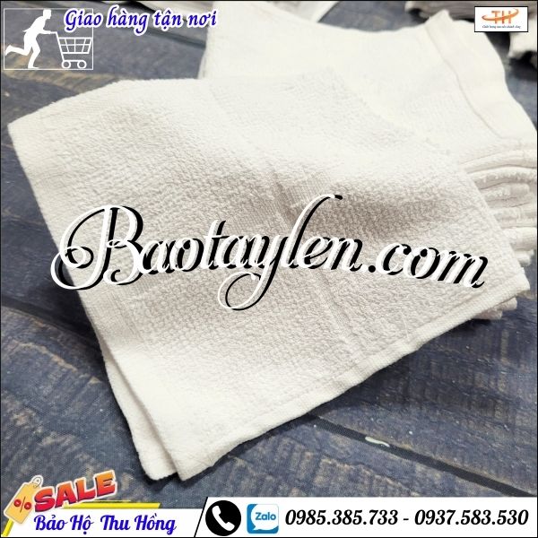 Khăn lau cotton trắng - khăn cotton siêu thấm giá rẻ. Khăn lau cotton trắng - khăn cotton siêu thấm giá rẻ.