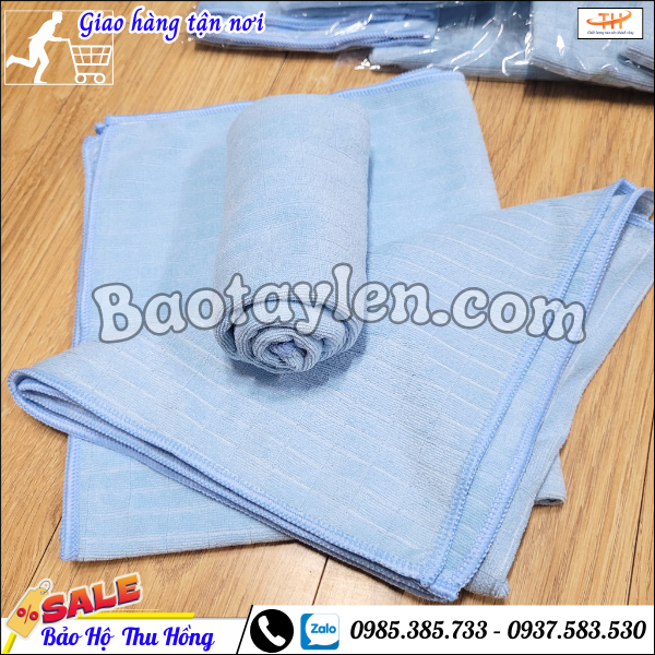 Khăn lau đa năng sợi microfiber. Khăn lau đa năng sợi microfiber.