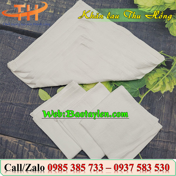 >>Khăn lau cotton trắng. >>Khăn lau cotton trắng.