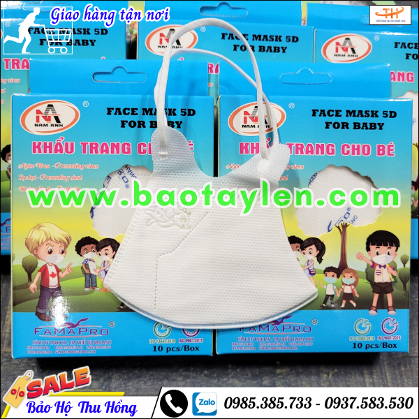Khẩu trang 5d trẻ em Khẩu trang 5d trẻ em