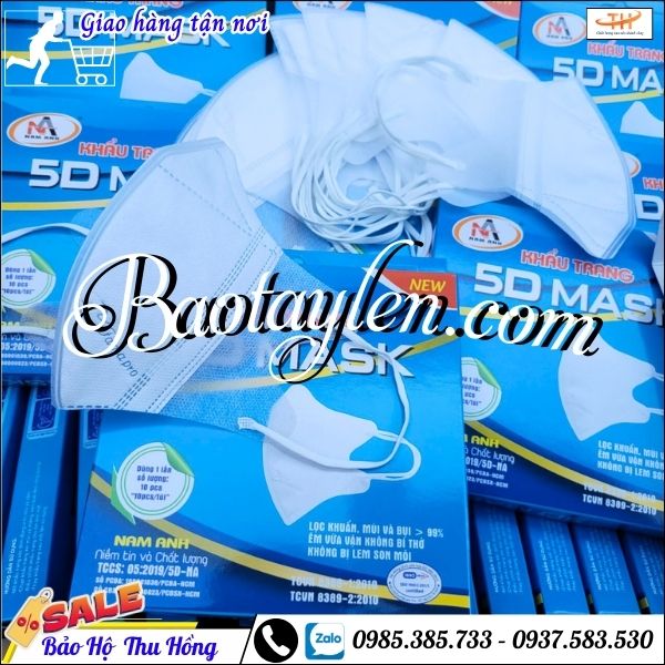Khẩu trang 5d Mask màu trắng giá sỉ rẻ tại HCM. Khẩu trang 5d Mask màu trắng giá sỉ rẻ tại HCM.