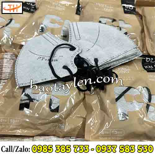 Khẩu trang 6D Mask màu xám Khẩu trang 6D Mask màu xám